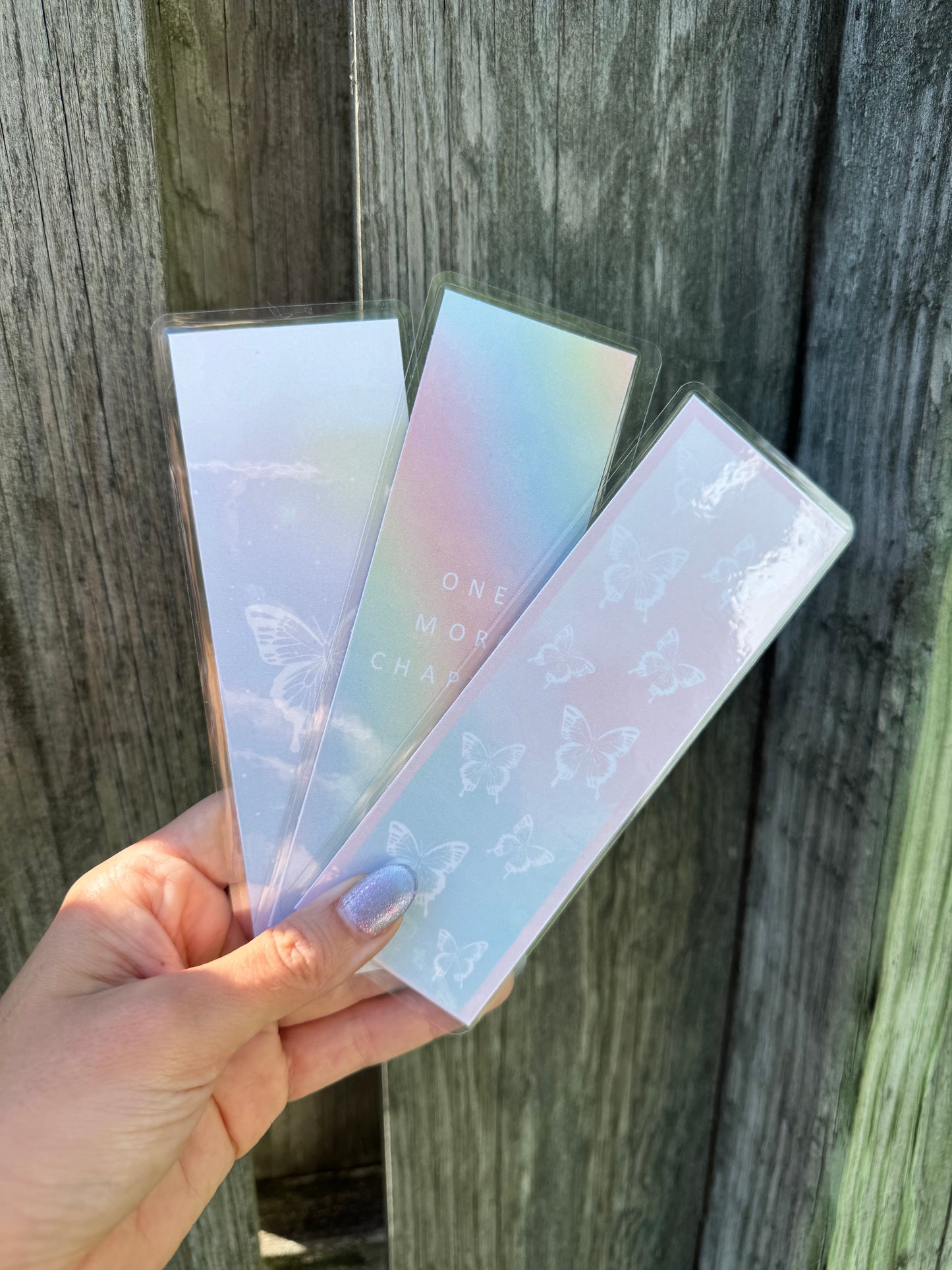 Pastel Butterfly Bookmark #1