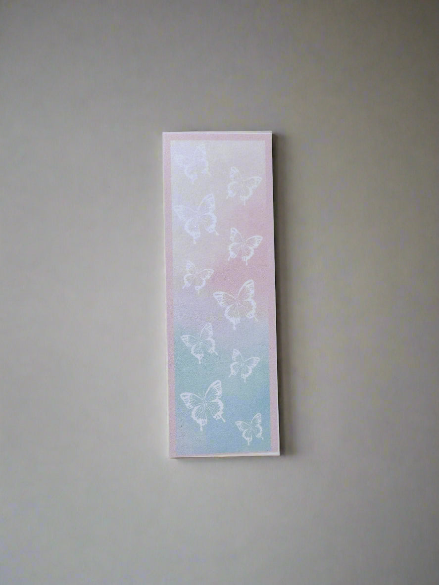 Pastel Butterfly Bookmark #1