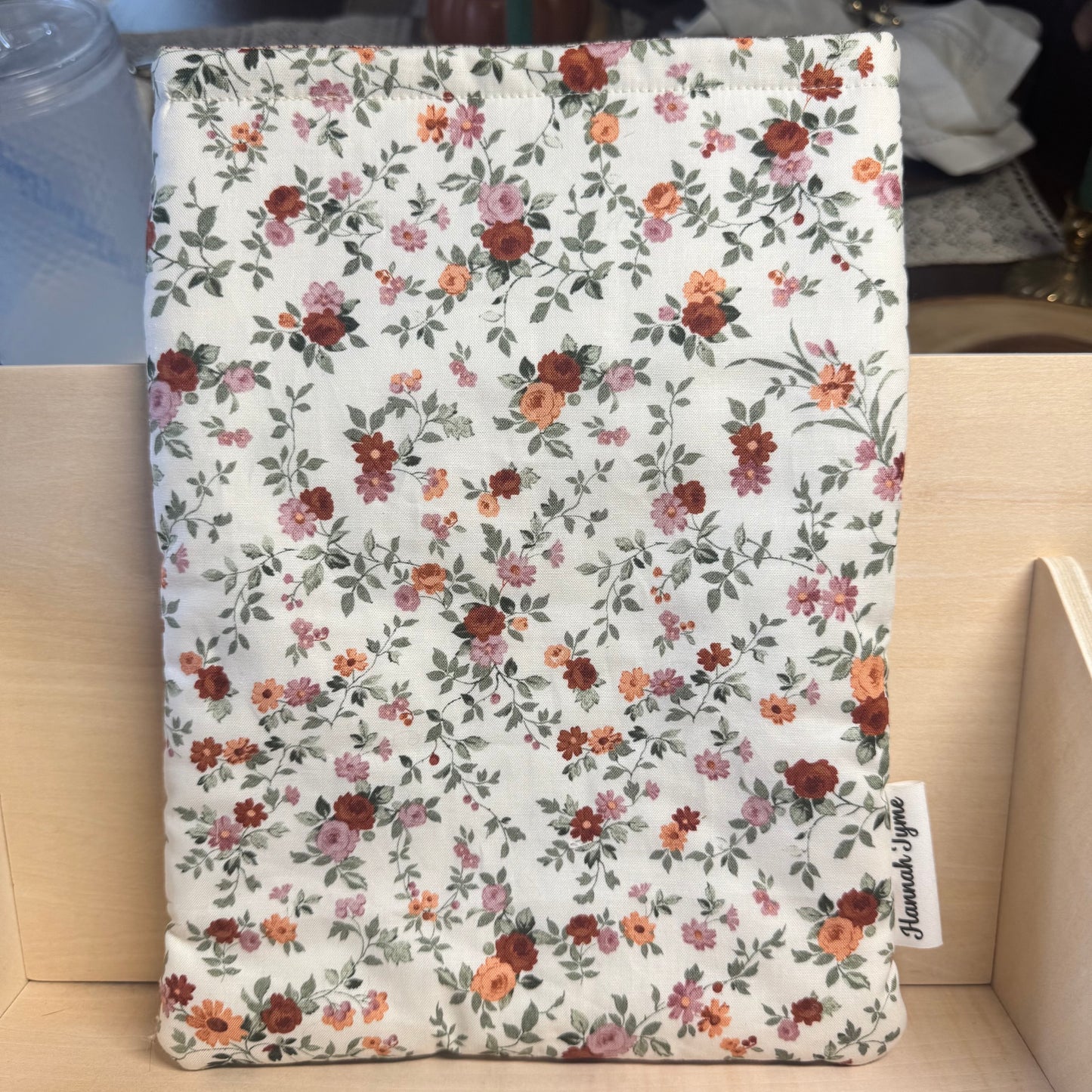 Book Sleeve in Secret Rose Garden