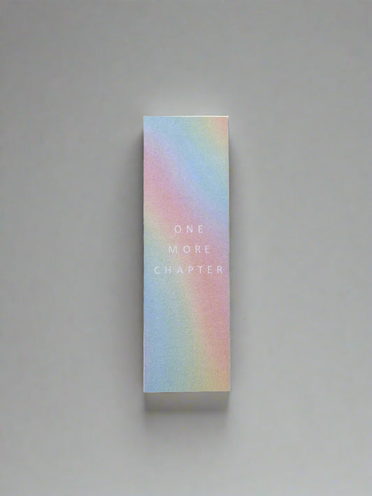 Pastel One More Chapter Bookmark