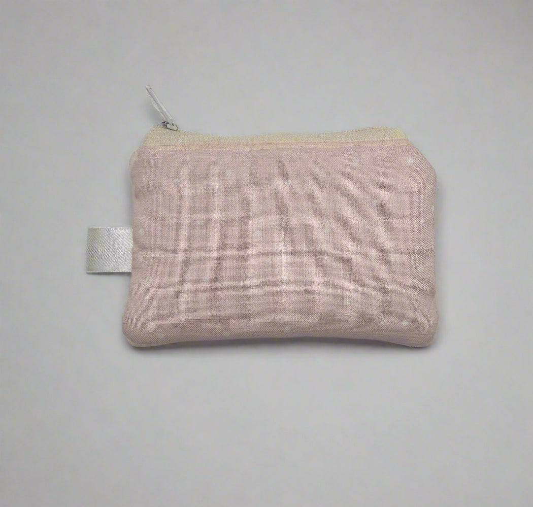 The Keychain Wallet in Pink Cotton Candy
