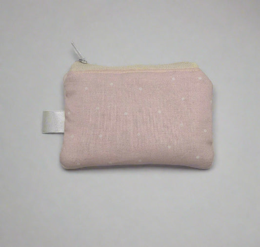 The Keychain Wallet in Pink Cotton Candy