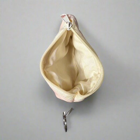 The Keychain Wallet in Pink Cotton Candy