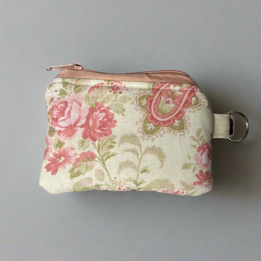 The Keychain Wallet Wristlet in Precious Floral