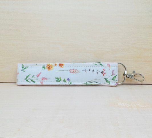 The Keychain Wristlet in Painted Wildflower