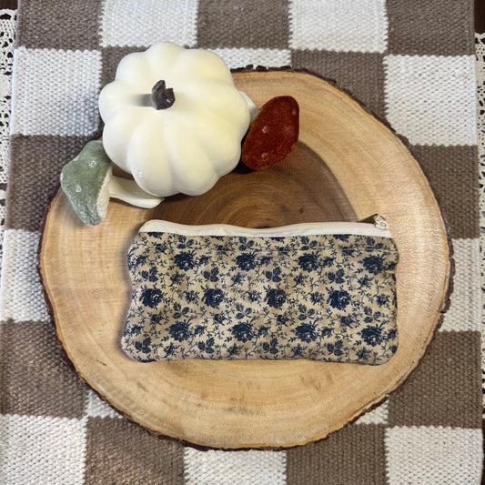 Pen Pouch in Midnight Garden