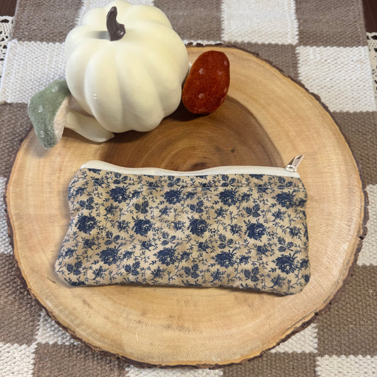 Pen Pouch in Midnight Garden