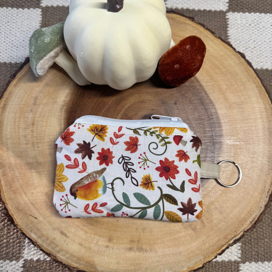 Keychain Wallet in Woodland