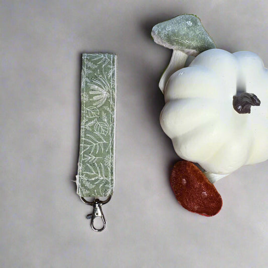 The Keychain Wristlet in Forest