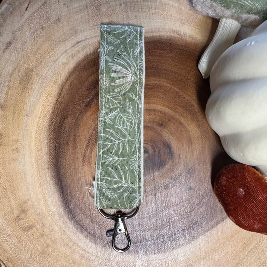 The Keychain Wristlet in Forest