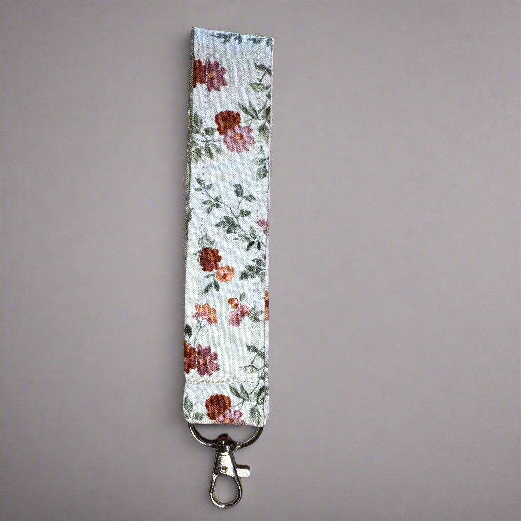 The Keychain Wristlet in Secret Rose Garden