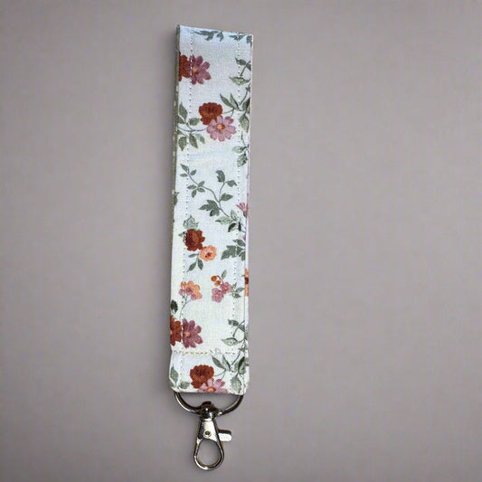 The Keychain Wristlet in Secret Rose Garden