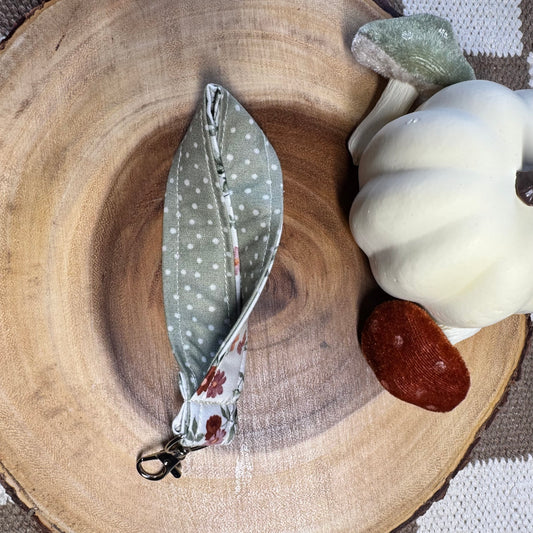 The Keychain Wristlet in Secret Rose Garden