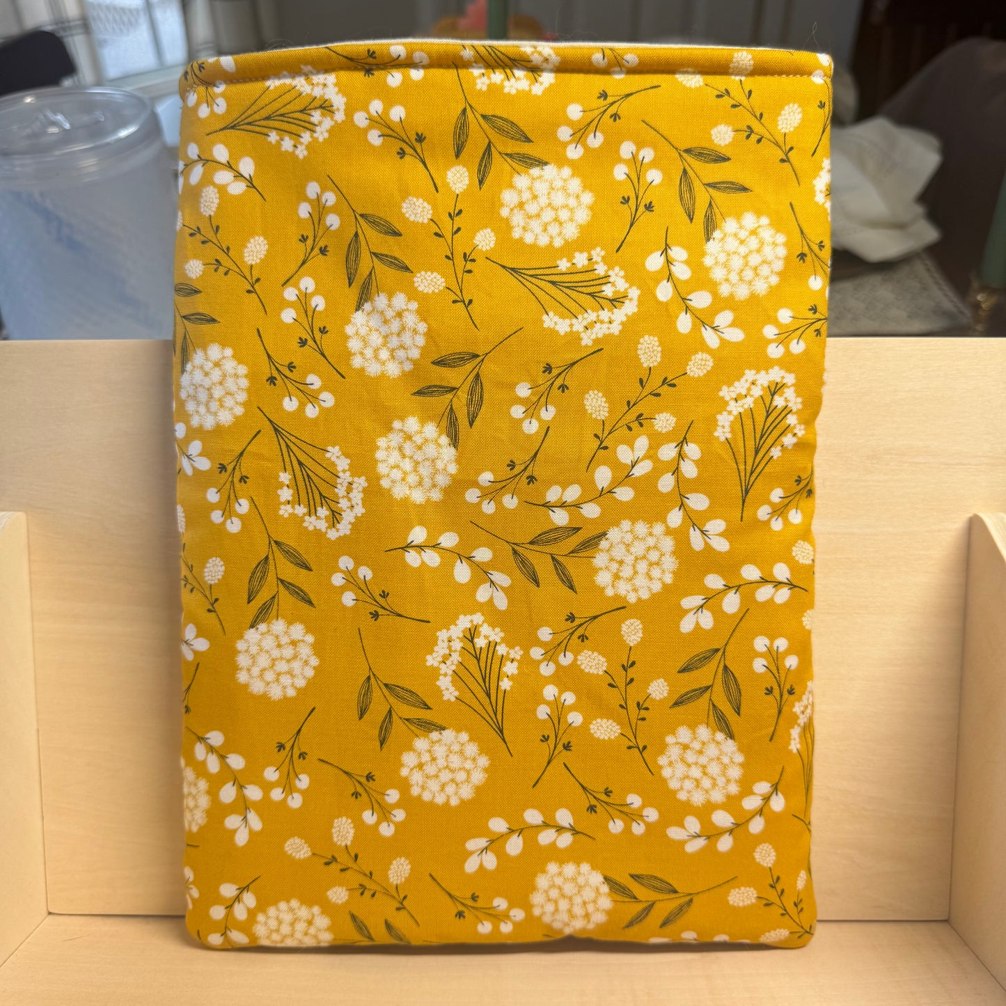 Book Sleeve in Golden Meadow