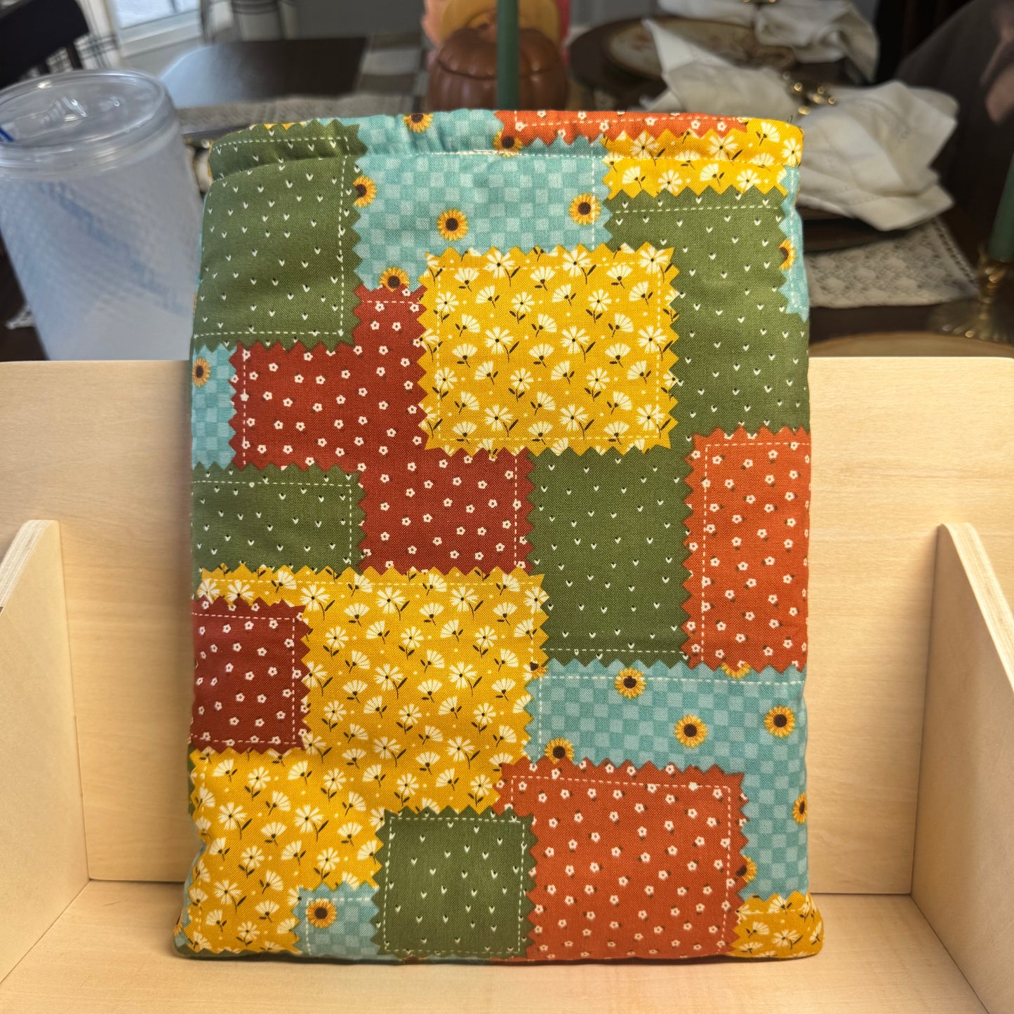 Book Sleeve in Fall Picnic