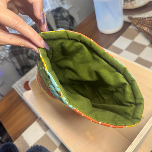 Book Sleeve in Fall Picnic